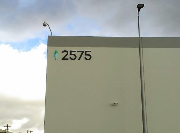 Dimensional Lettering and Graphic on Building